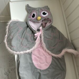 POTTERY BARN KIDS HALLOWEEN TODDLER OWL COSTUME, SIZE 4-6 years